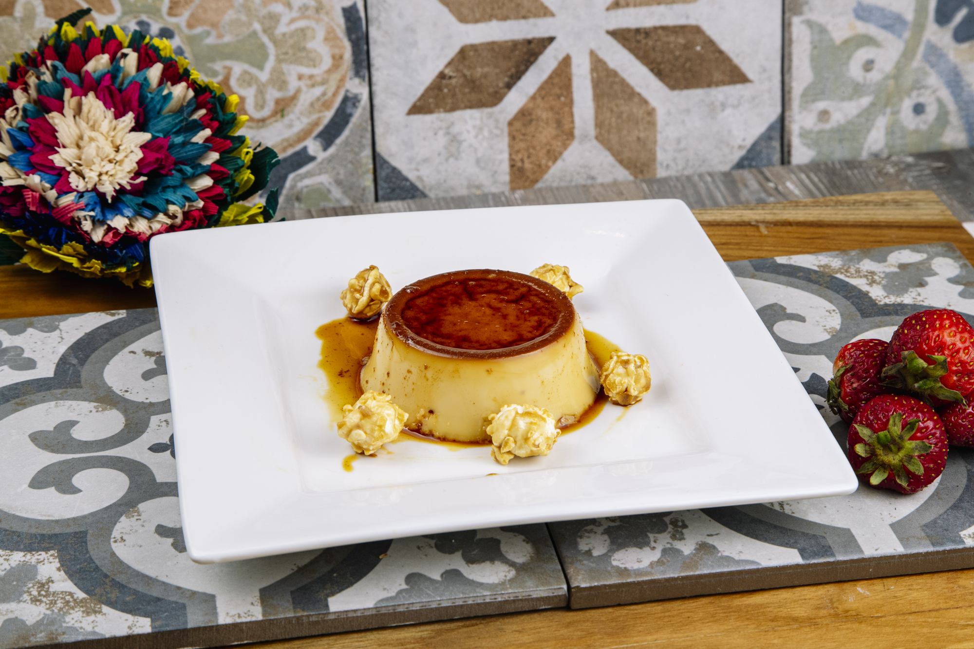 Flan Napolitano