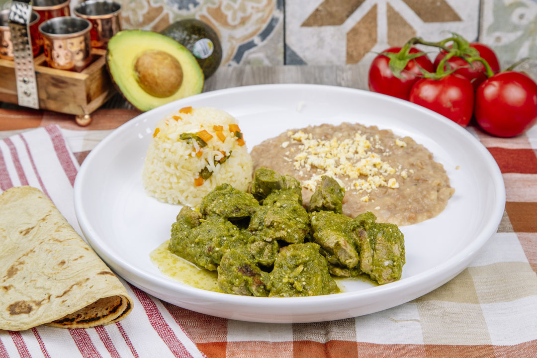 Costillas en Chile Verde